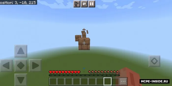 Wild Update bloklari parkuri — Minecraft xarita, rasm 2