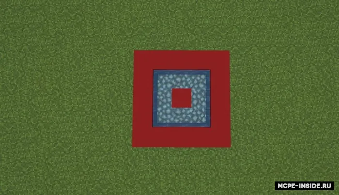 10 ta rangli dropper — Minecraft xarita, rasm 1