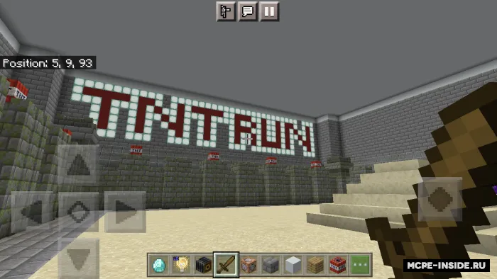 TNT Run — Minecraft xarita, rasm 4