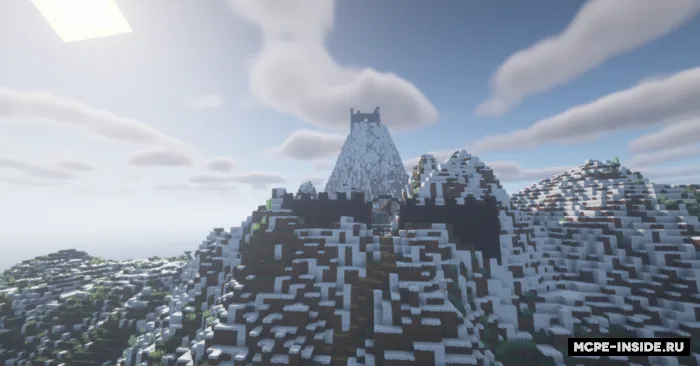 O'rta asr qal'asi — Minecraft xarita, rasm 1