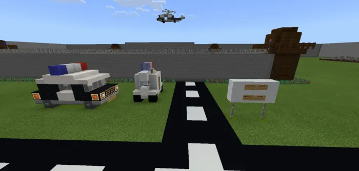 Qamoqxona: politsiyachilar va o'g'rilar — Minecraft xarita, rasm 2