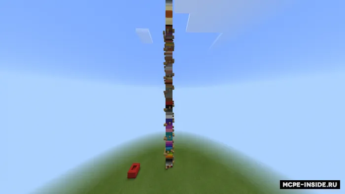 Tasodifiy bloklar parkuri — Minecraft xarita, rasm 2