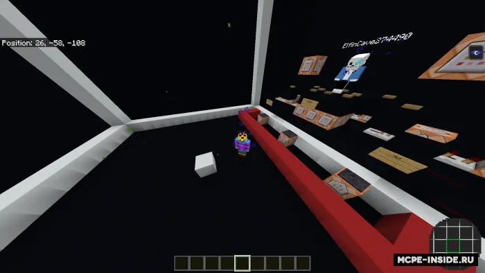 Undertale — Minecraft xarita, rasm 1