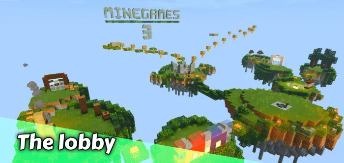 Minegames — Minecraft xarita, rasm 1