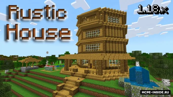 Qishloq uyi — Minecraft xarita, rasm 1