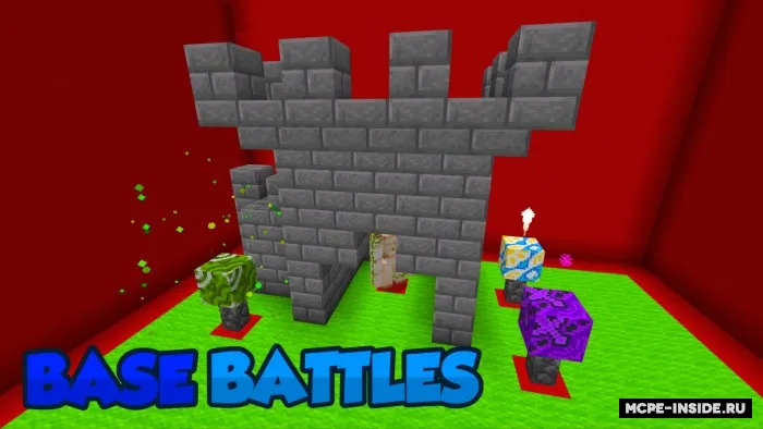 Baza janglari — Minecraft xarita, rasm 1