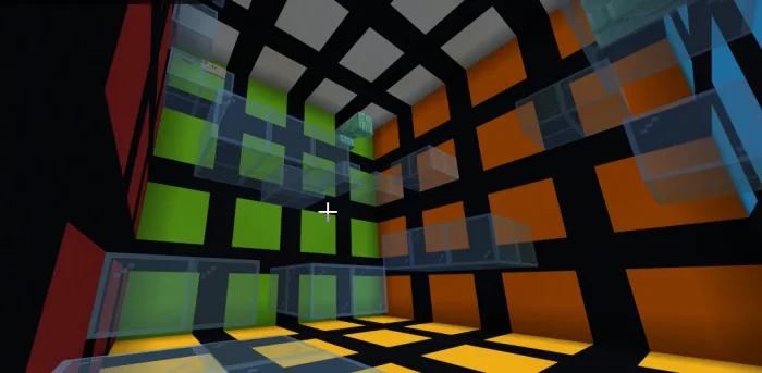 Rubik parkur — Minecraft xarita, rasm 3