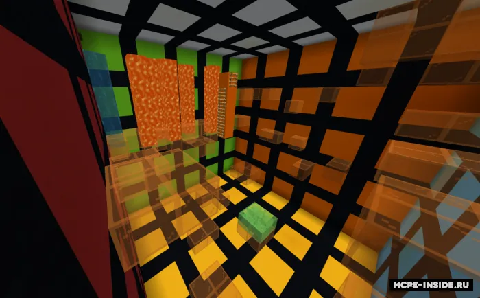 Rubik parkur — Minecraft xarita, rasm 4