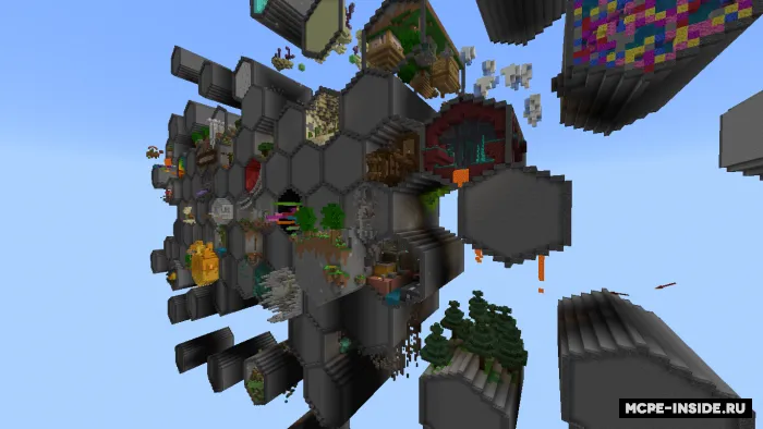 Hexa parkur — Minecraft xarita, rasm 1