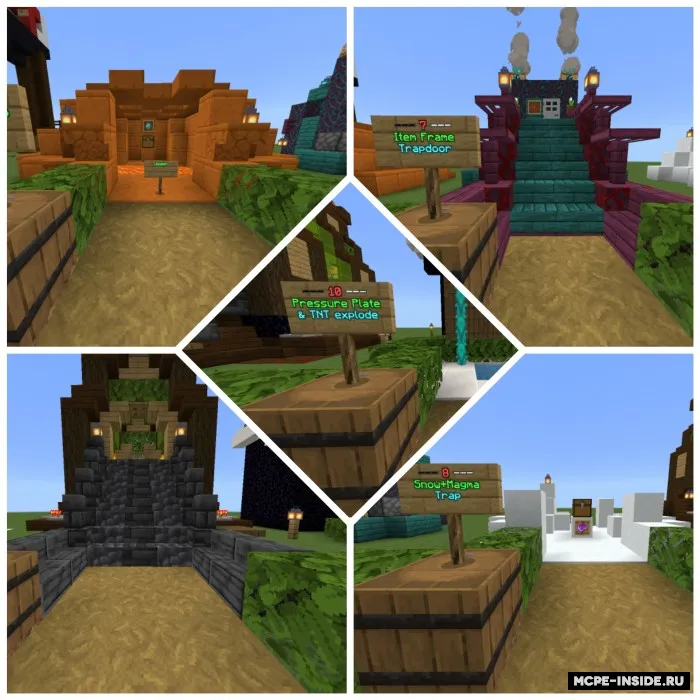 10 ta tuzoq g'oyasi — Minecraft xarita, rasm 2