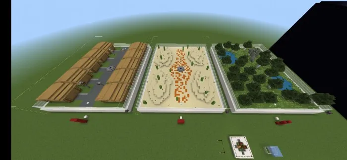 Moblar jangi — Minecraft xarita, rasm 2