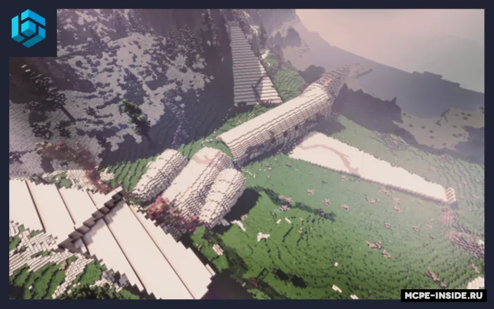 Samolyot halokati — Minecraft xarita, rasm 3
