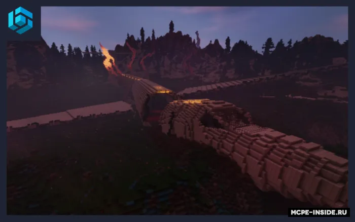 Samolyot halokati — Minecraft xarita, rasm 4