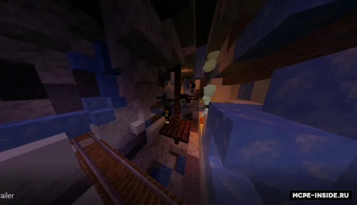 Muzli parkur — Minecraft xarita, rasm 1