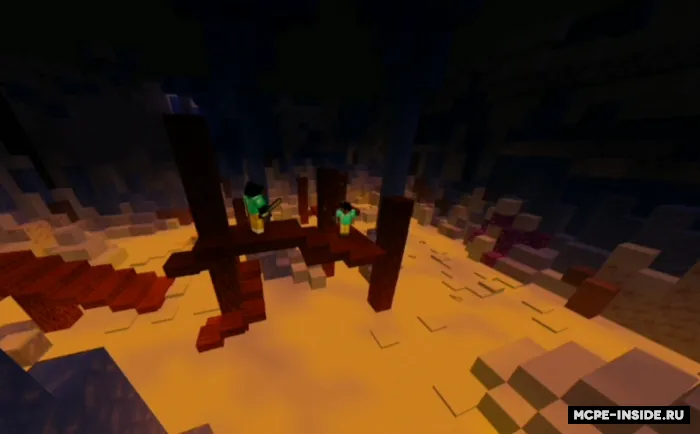 Muzli parkur — Minecraft xarita, rasm 4