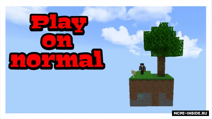 Osmon tepasida — Minecraft xarita, rasm 4