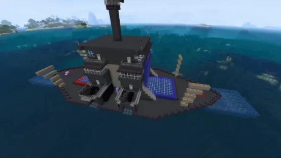 Dengiz jangi — Minecraft xarita, rasm 1