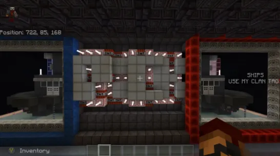 Dengiz jangi — Minecraft xarita, rasm 2