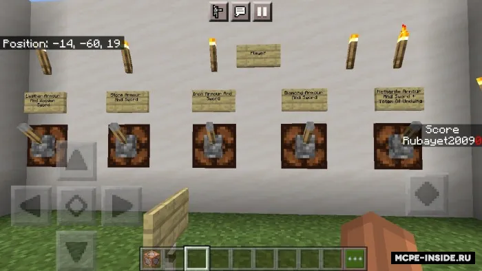 Cheksiz zombi arenasi — Minecraft xarita, rasm 2