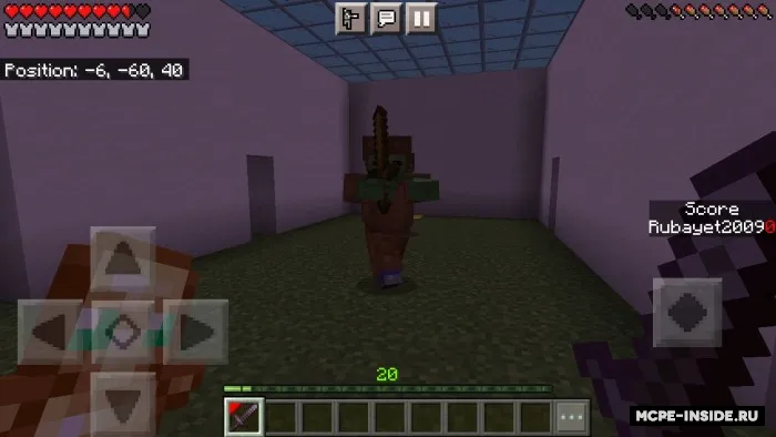 Cheksiz zombi arenasi — Minecraft xarita, rasm 3