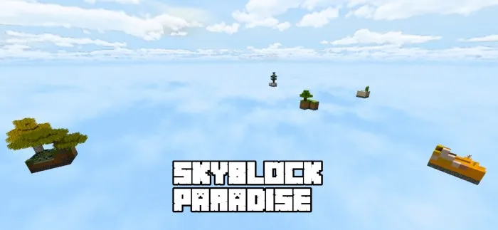 Skyblock jannati — Minecraft xarita, rasm 1