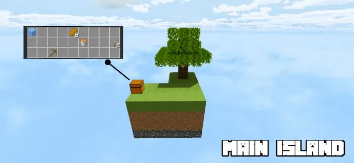 Skyblock jannati — Minecraft xarita, rasm 2
