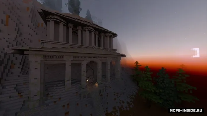 Taqiqlangan xarobalar (parkur) — Minecraft xarita, rasm 1