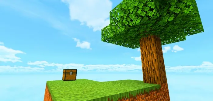 SkyBlock 1.18 — Minecraft xarita, rasm 1