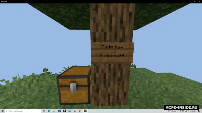 Tezkor Skyblock — Minecraft xarita, rasm 3