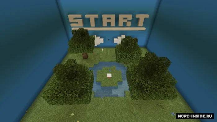 O'lchamlar bo'ylab parkur — Minecraft xarita, rasm 1