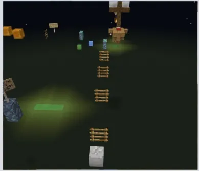 Uchar kemalar bo'ylab parkur — Minecraft xarita, rasm 4
