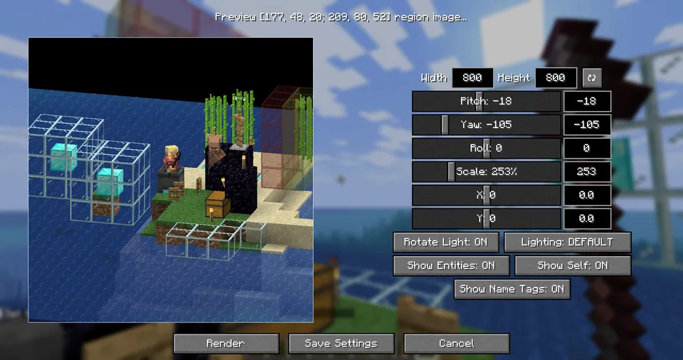 Simple Image Renderer — Minecraft mod, rasm 4