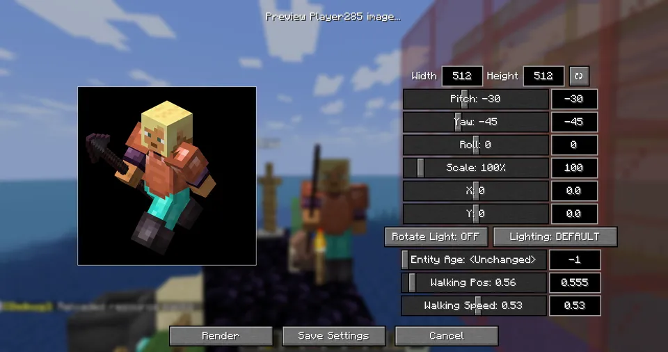Simple Image Renderer — Minecraft mod, rasm 5