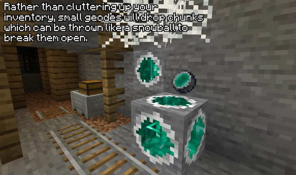 Loot Geodes — Minecraft mod, rasm 2