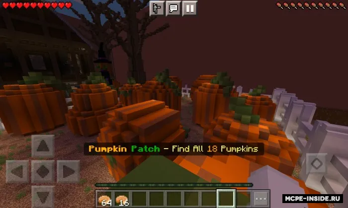 Xellouin boshqotirmalari — Minecraft xarita, rasm 2