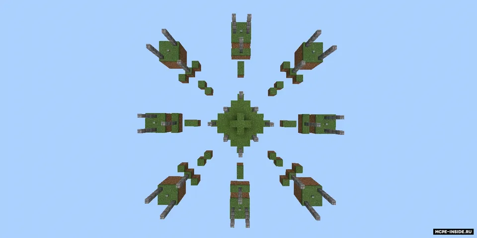 Luk va Arbalet - Musobaqa — Minecraft xarita, rasm 2