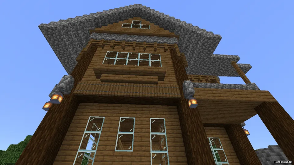 Make me cry: Tog' qishlog'i lokatsiyasi — Minecraft xarita, rasm 4