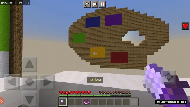 Chizma taxtasi / Drawing board — Minecraft xarita, rasm 2