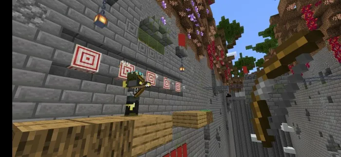 Flangdan otishma — Minecraft xarita, rasm 4