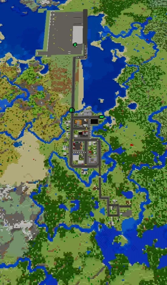Liberiya Siti — Minecraft xarita, rasm 3