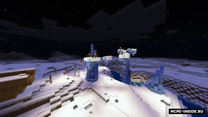 Muzli parkur — Minecraft xarita, rasm 1