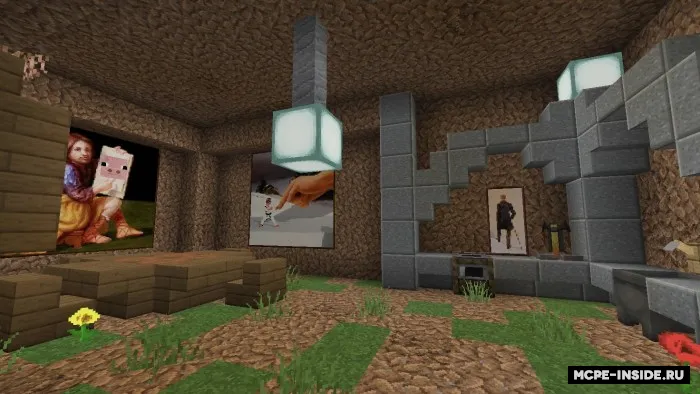 Blokdagi uy — Minecraft xarita, rasm 3