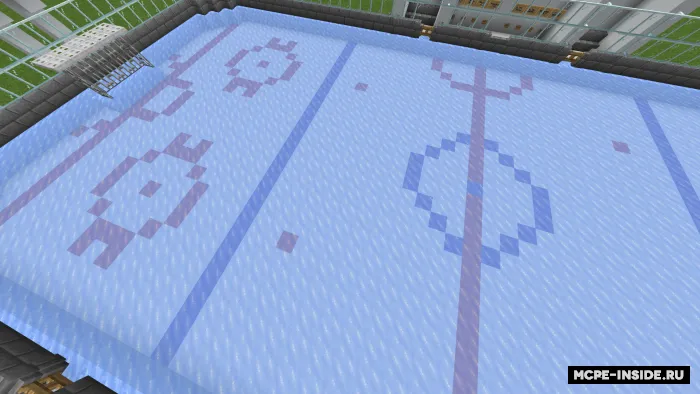 Miksa muz maydoni — Minecraft xarita, rasm 1