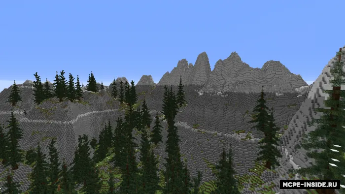 Realistik orol — Minecraft xarita, rasm 1
