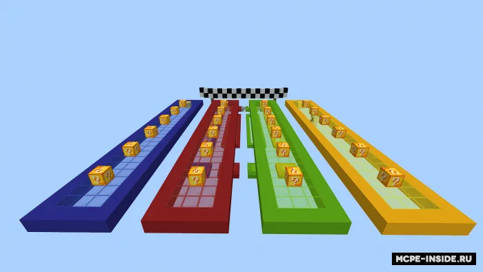 Lucky Block poygasi — Minecraft xarita, rasm 4