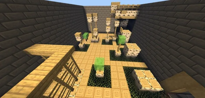 Yog‘och parkur — Minecraft xarita, rasm 4