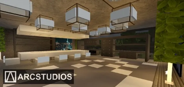 Zamonaviy hovli 2 — Minecraft xarita, rasm 3