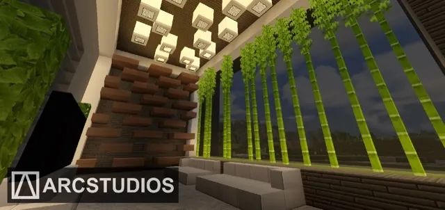 Zamonaviy hovli 2 — Minecraft xarita, rasm 4