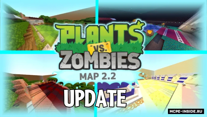 Minecraft Plants vs. Zombies 2 — Minecraft xarita, rasm 3