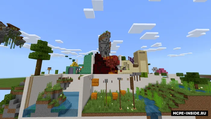 Parkur piramidasi — Minecraft xarita, rasm 2
